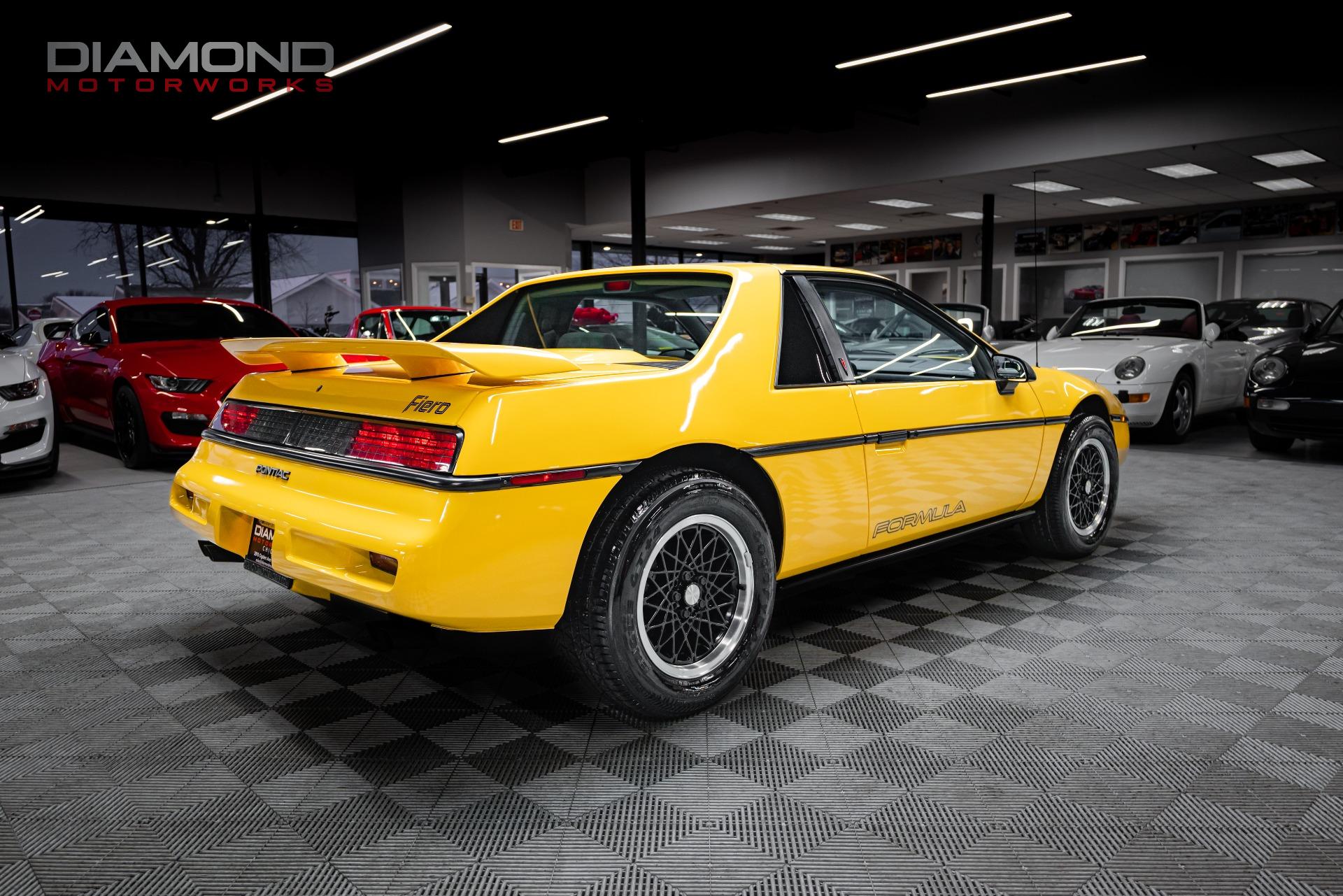 Pontiac Fiero Formula Stock For Sale Near Lisle Il Il